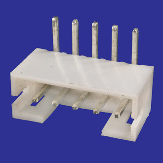 WB-05R (MW-5MR)   PITCH 2.00 М - Разъем питания 5 контактов, вилка угловая на плату, шаг 2,00мм