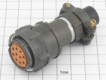 Розетка 2РМДТ24КПН10Г5В1В "5"