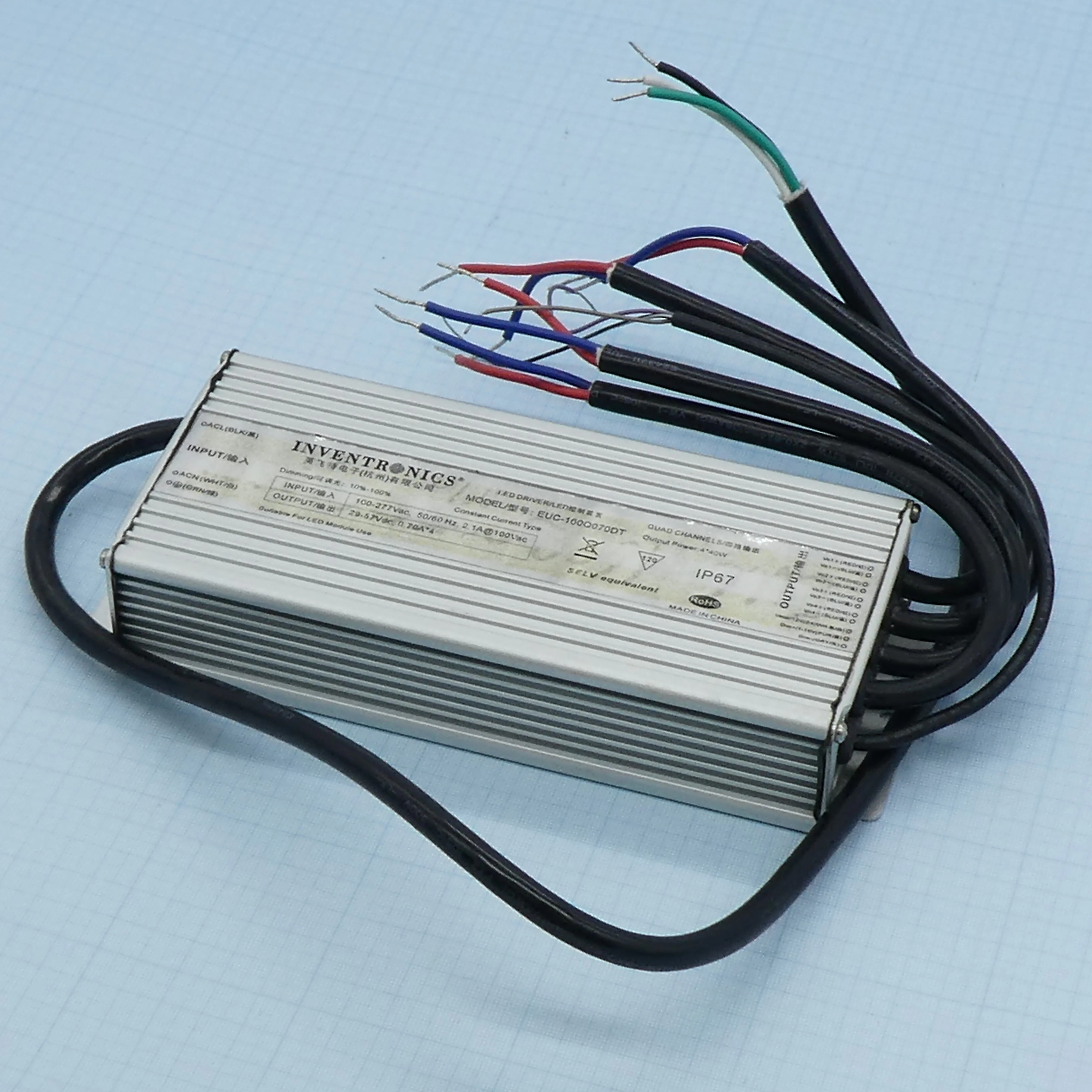EUC-160Q070DT - AC/DC драйвер электропитания светодиодов