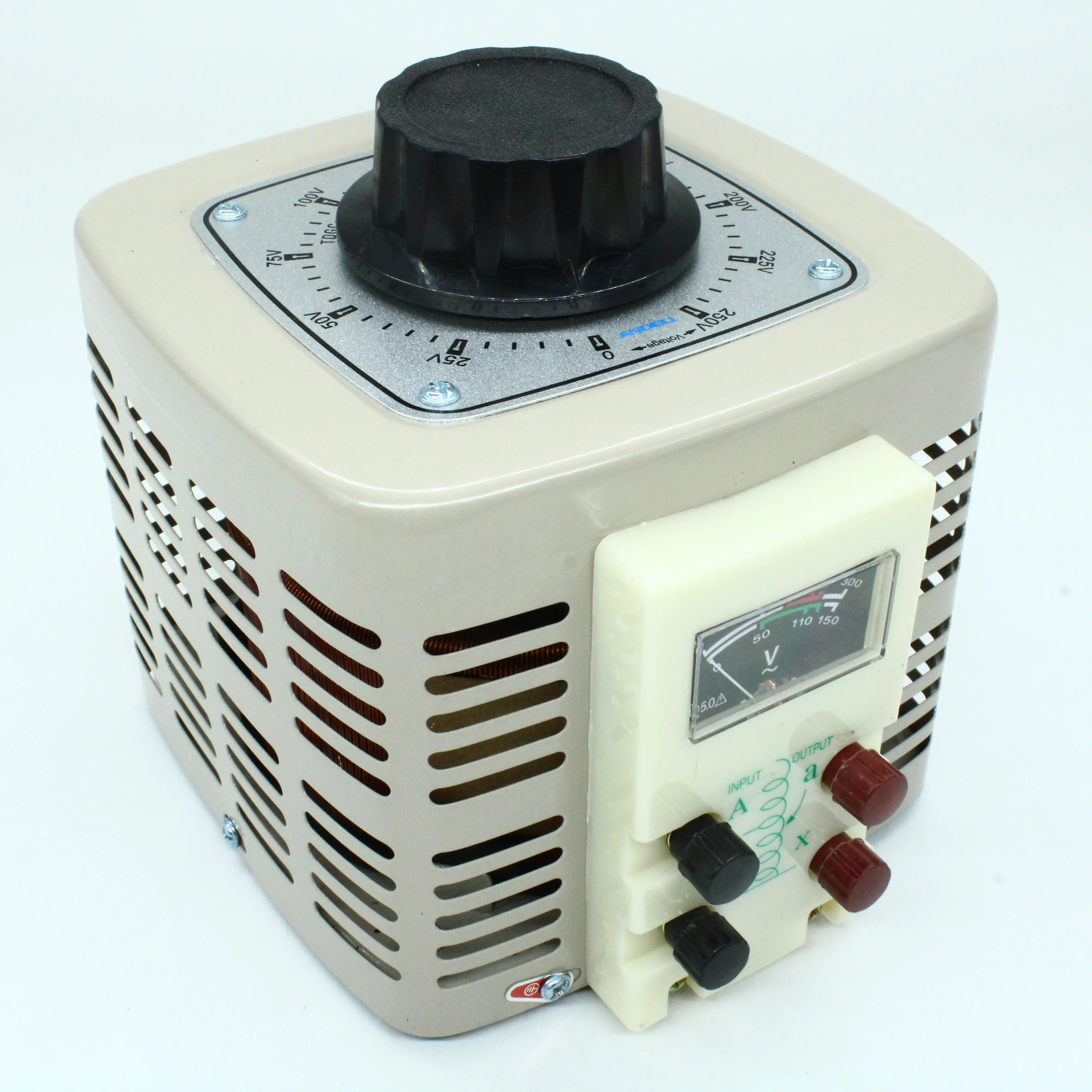 TDGC2-2K    (АОСН-8-220) - Тороидальный трансформатор P=2000ВА  Uвх=110-220В   Uвых=0-250В   IмАx.вых=3,2-8A
