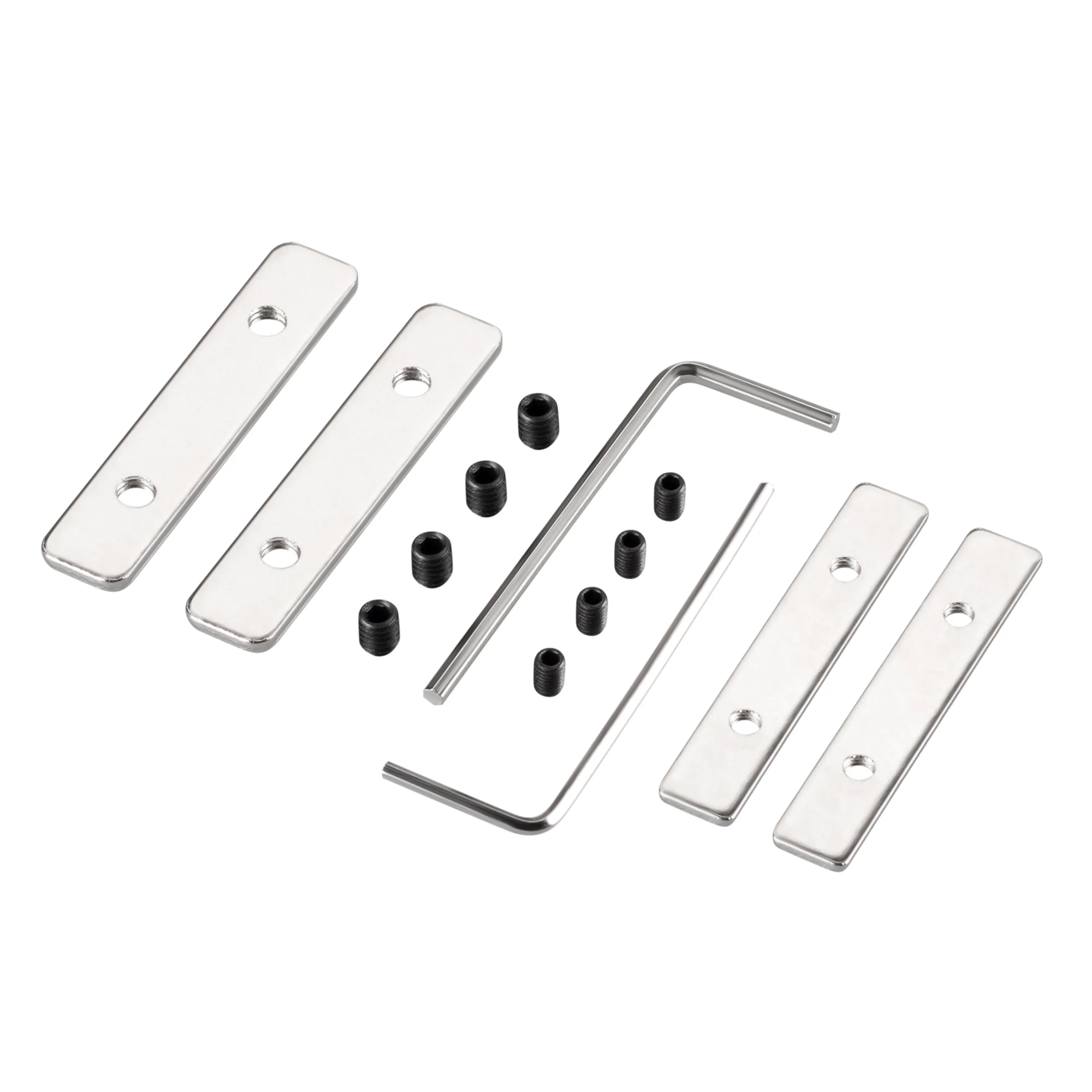 Соединитель профиля LINE-6070-180 Set 046861 - Прямой коннектор для соединения 2-х отрезков профиля SL-LINE-6070. Устанавливается в паз. В комплекте: соединитель внутренний - 2 шт.,  соединитель внешний - 2 шт., винт - 8 шт., шестигранный ключ - 1 шт. Цен