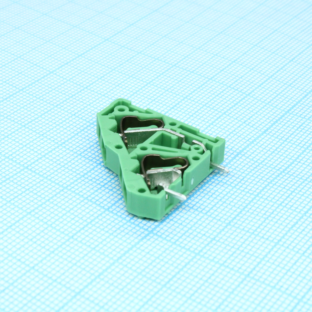 ZFKKDS 2.5-5.08 - Клеммы для печатной платы, номинальный ток: 17,5 A, расчетное напряжение (III/2): 400 В, номинальное сечение: 2,5 мм?, размер шага: 5,08 мм, полюсов: 1, тип подключения: Пружинный зажим