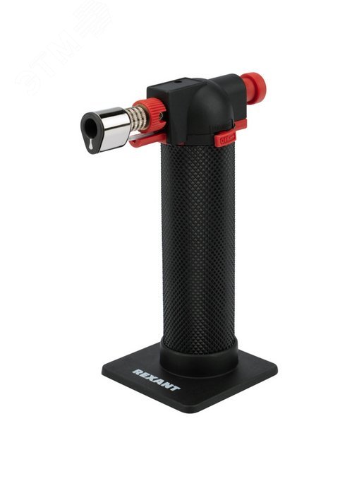 Газовая горелка настольная GT-29 2 режим - с пьезоподжигом, газ - высокоочищенный бутан для зажигалок 20мл