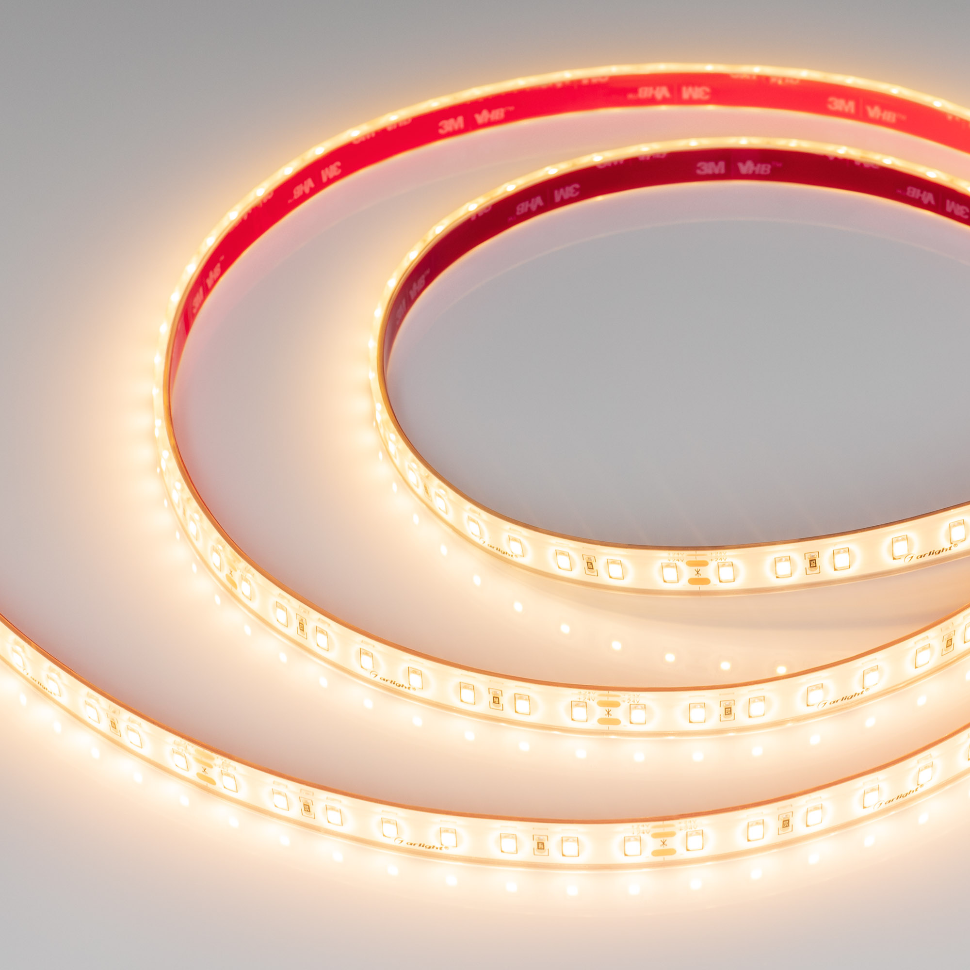 Лента герметичная RTW-PS-A80-12mm 24V Warm2700 (4.8 W/m, IP67, TWP100, 5m) 045164 - Светодиодная лента RTW-A80, герметичная IP67 (PS - силиконовая экструзия). Светодиоды SMD 2835, 80 шт/м (400 шт на 5 м), белая плата, ширина 10 мм, скотч 3M. Цвет ТЕПЛЫЙ 2