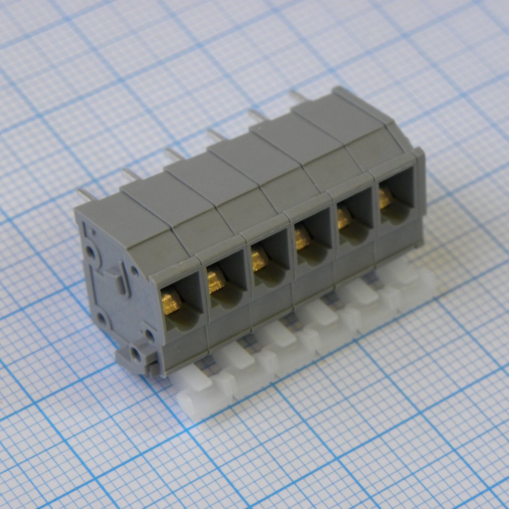 DG242V-5.0-06P-11-00A(H) - Нажимной, безвинтовой клеммный блок