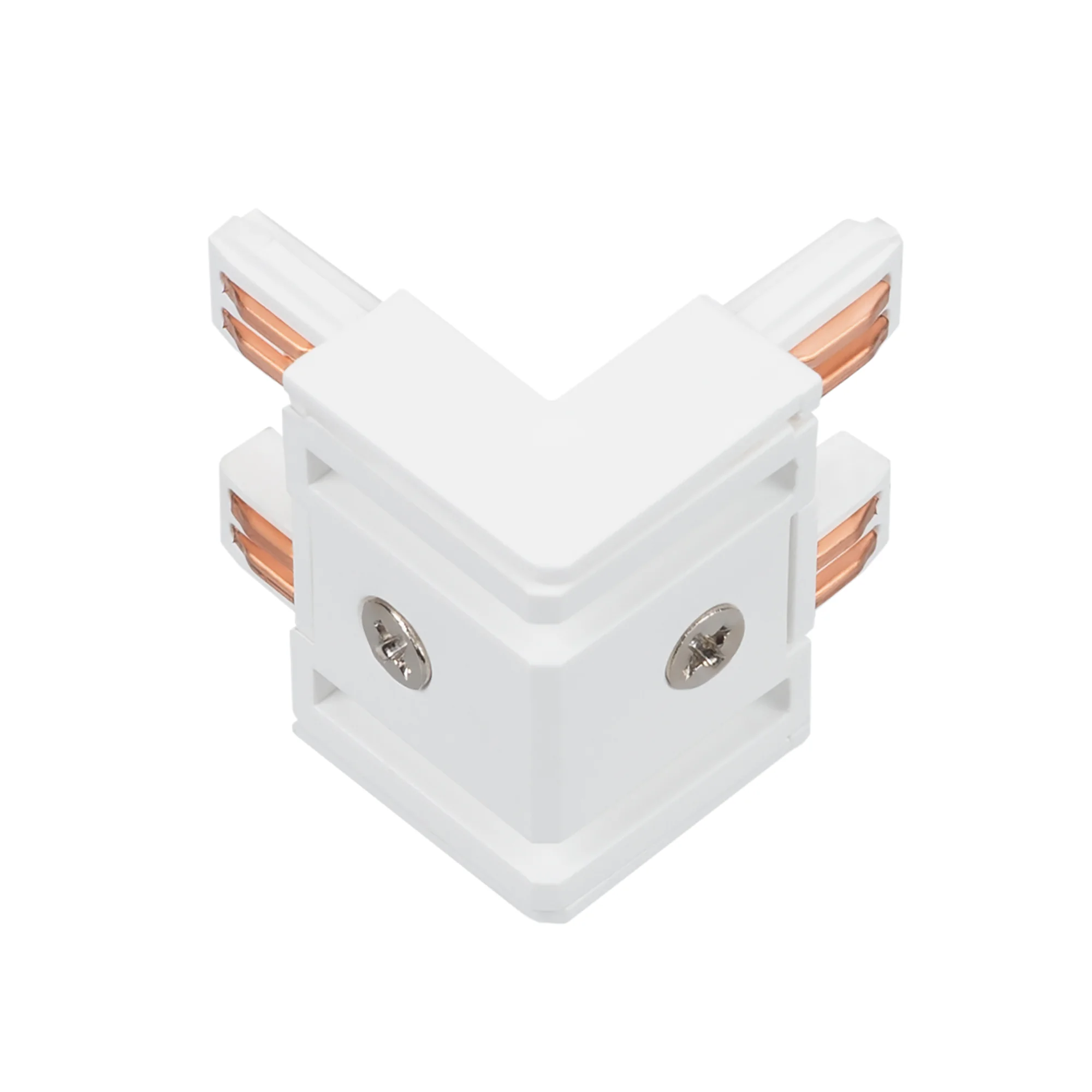 Коннектор угловой MAG-VIBE-CON-L90-INT-POWER (WH, внутренний) 044507 - Угловой коннектор для электрического соединения треков MAG-VIBE между собой. Без возможности подвода питания. Габариты: 27x27x7,8мм.