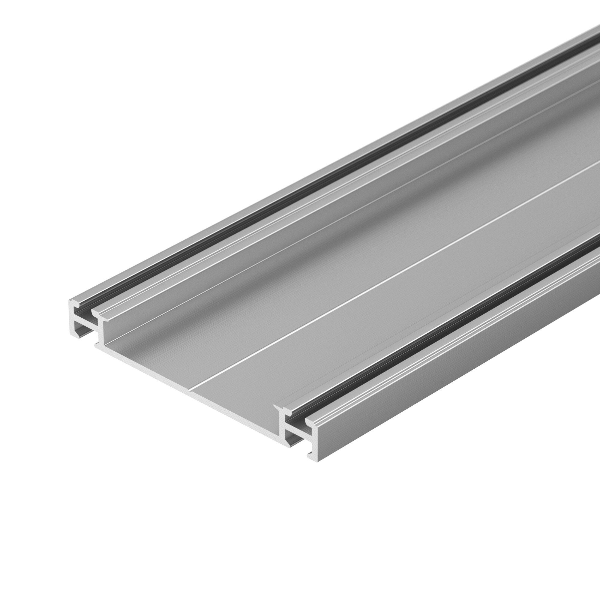 Профиль-держатель PHS-3X-BASE-H7.8-2000 ANOD 019870 - Алюминиевый анодированный профиль-основание для установки профиля PHS-3X-2000 на клипсы TEK-PLS-CLIP (016389). Внутренний паз 8 мм для скрытой проводки. Габаритные размеры (LхWхH): 2000x60,4x7,8 мм.