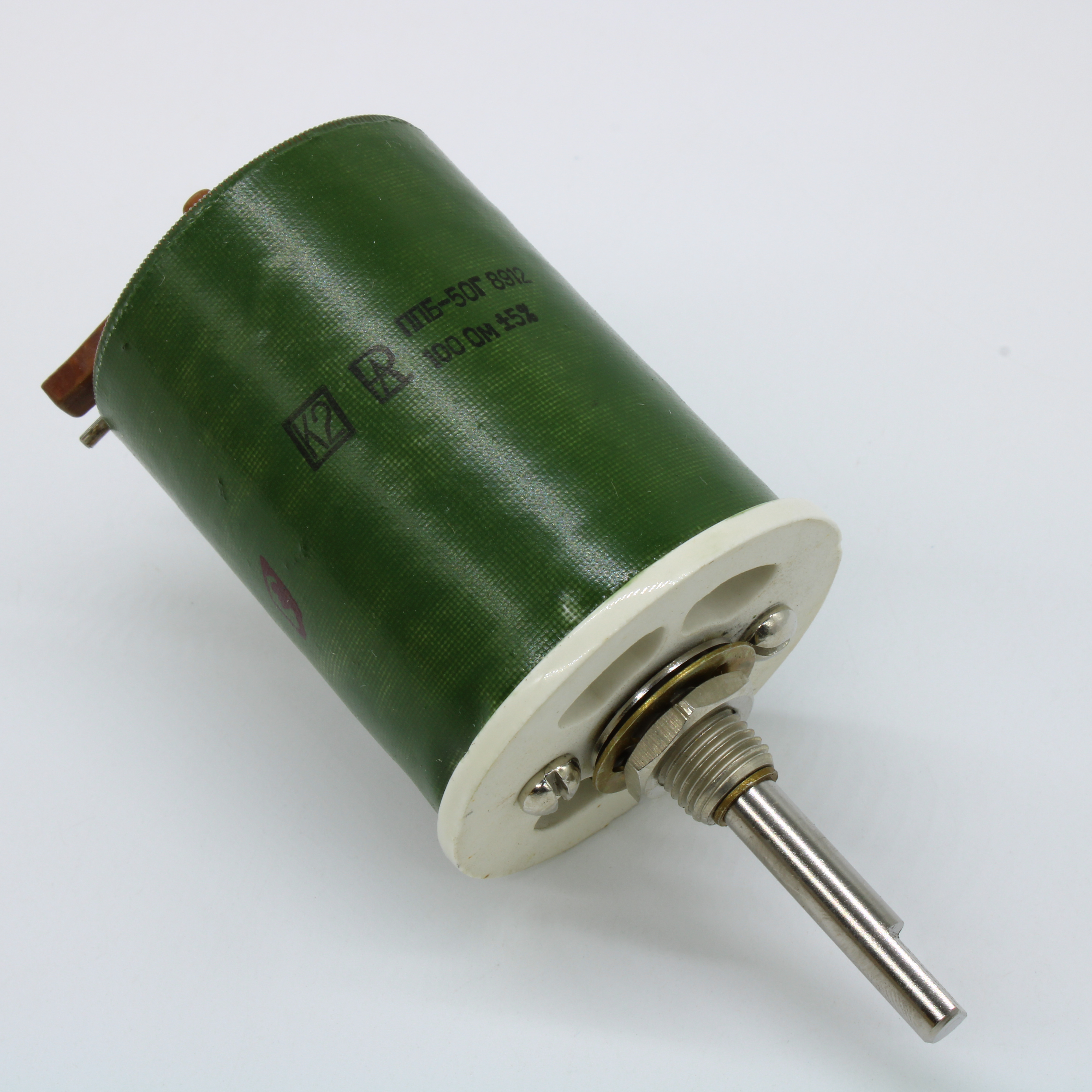 ППБ-50Г    100  ±5% - Резистор переменный проволочный 330Ом 50Вт