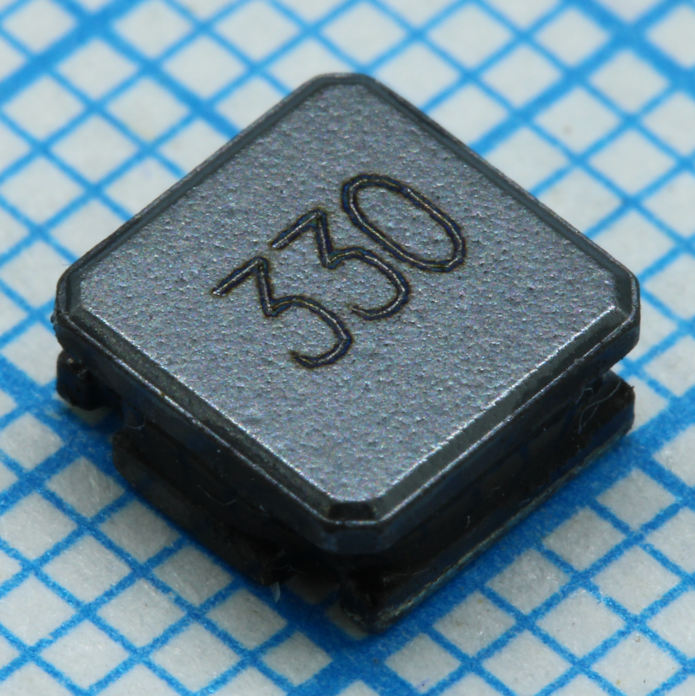 SRN6028-330M - Катушка индуктивности силовая проволочная полуэкранированная 33мкГн ±20% 10МГц 11Q-Фактор феррит 1.1А 264мОм по постоянному току