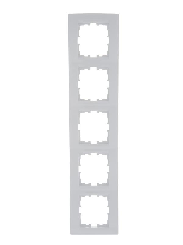 Рамка 5-м Karina горизонт. бел. 707-0200-150