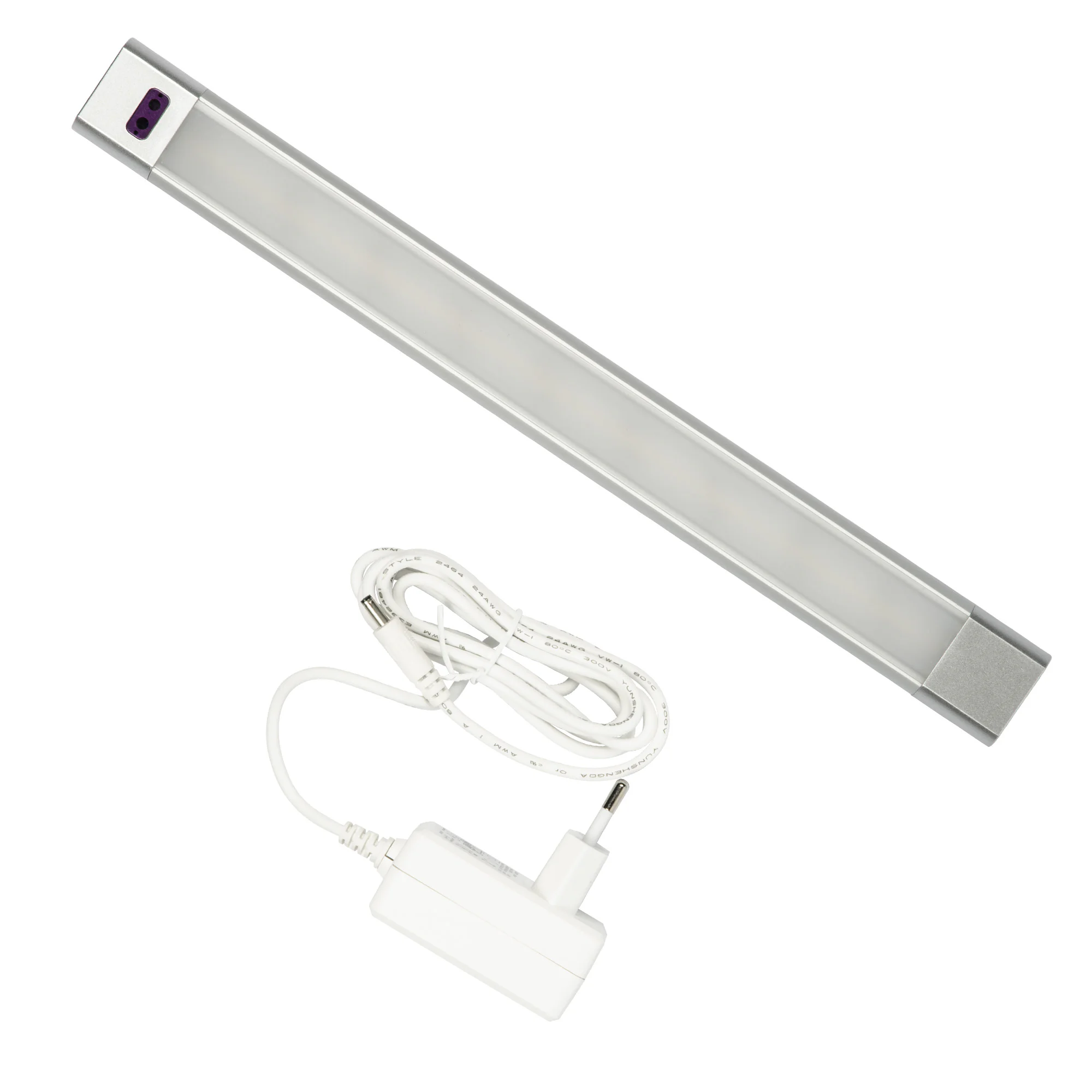 Светильник светодиодный для мебели ULI-F46-5W/2700-6000K/DIM SENSOR IP20 SILVER 300х30х11,5мм 400Lm