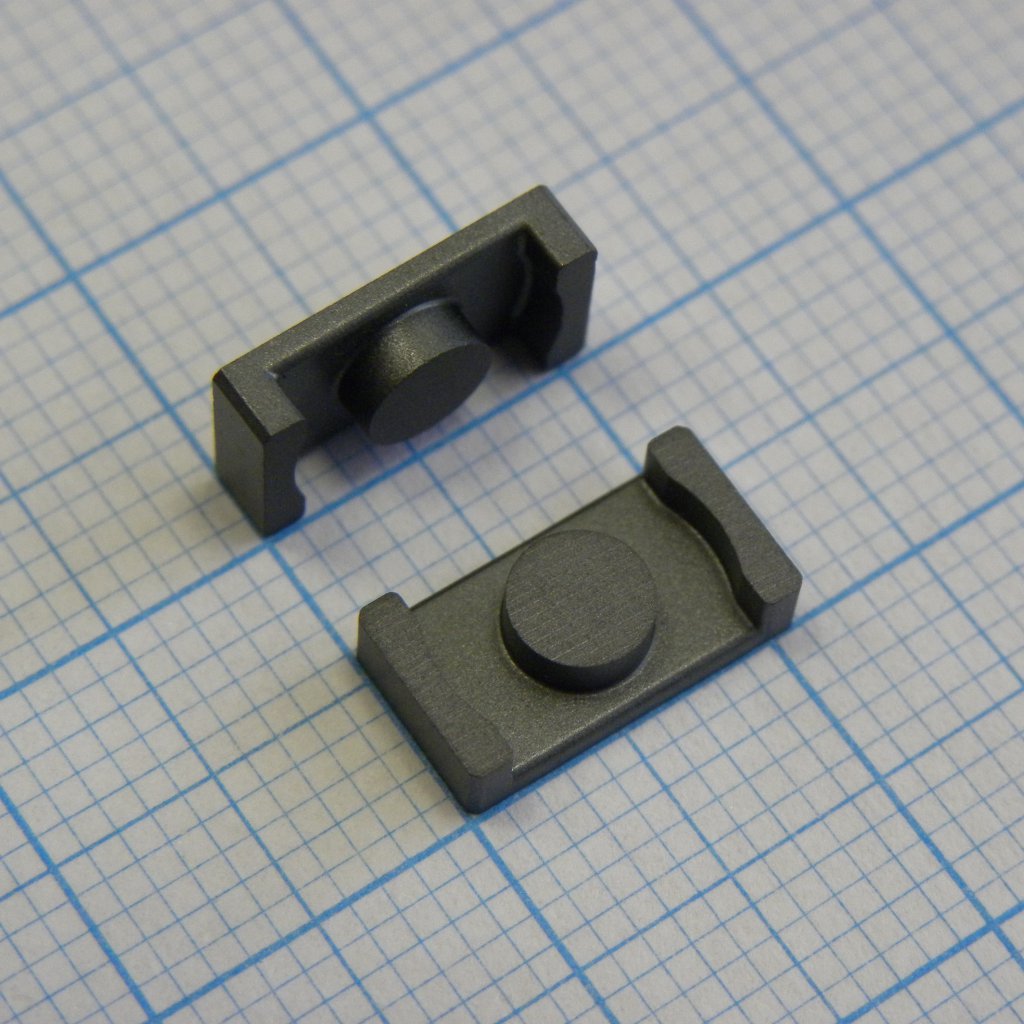 ER11.5 P3 core Al=1200nH - Сердечник ферритовый ER11.5 P3 11.5х6х5мм, пара, без зазора, Al=1200nH комплект 2шт