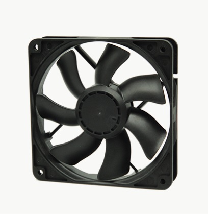 YDH1225S12G - Вентилятор 12В 120х120x25 S, 5.64W, 3000 об/мин, 176.5м3/час, 45.9дБ, подшипник скольжения, тип вывода - провод