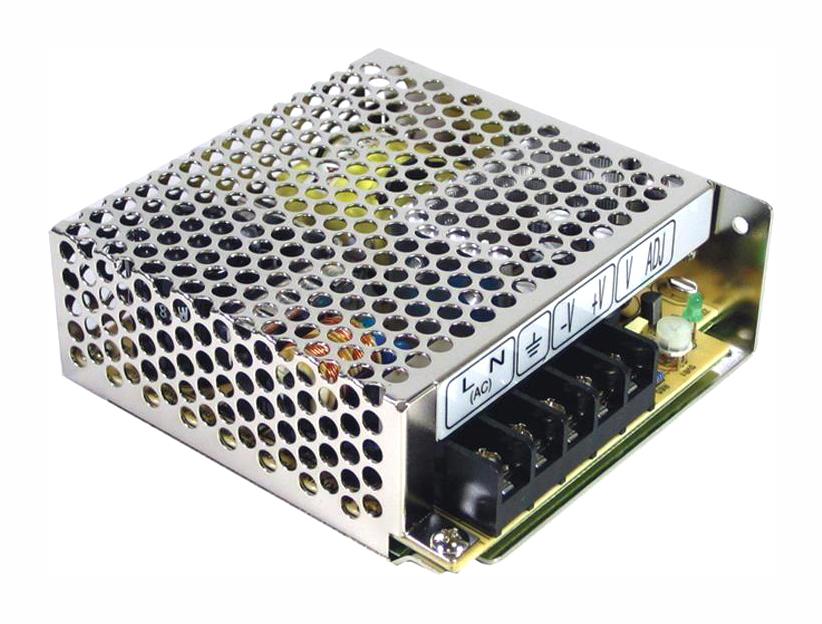 RID-50B - AC-DC, 53.6Вт, вход 88…264В AC, 47…63Гц /125…373В DC, выход1: 5В/6A, выход2:24В/2A, изоляция 3000В AC, в кожухе 99х97х35мм, -20…+70°С