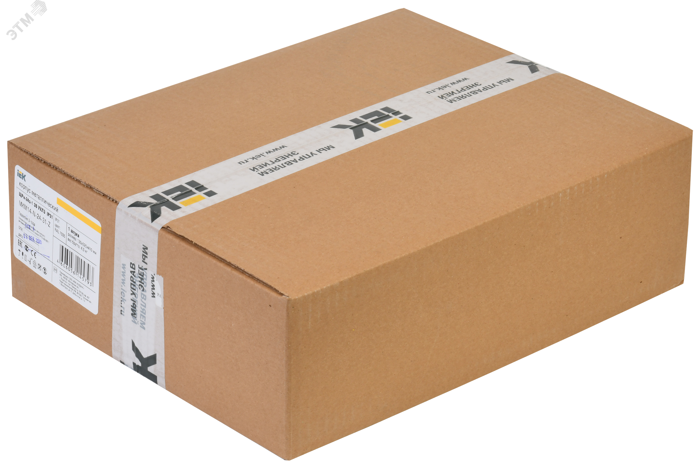 Корпус металлический ЩРн-24 (395х310х120мм) IP31 TITAN 3 MKM14-N-24-31-Z