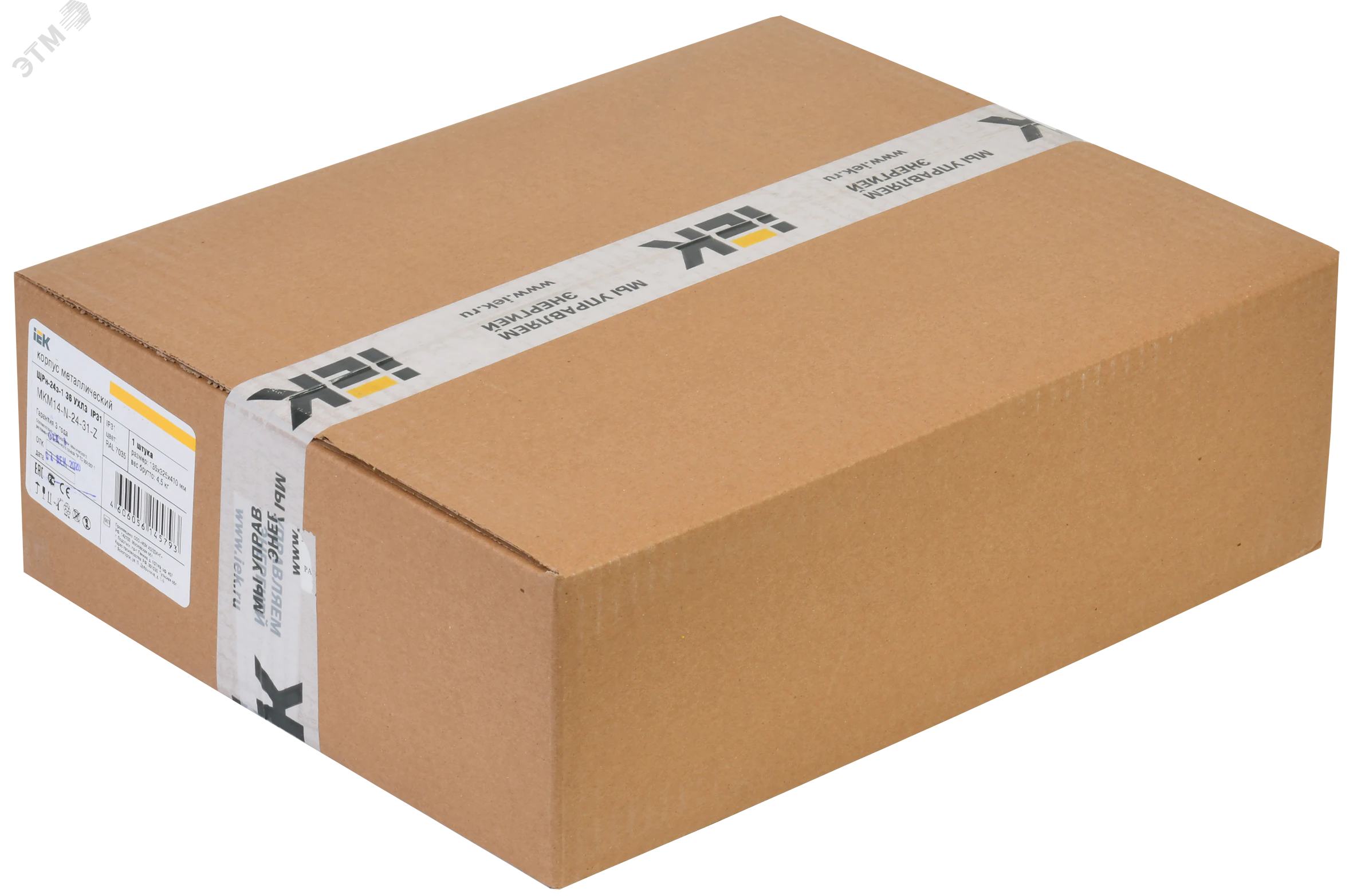 Корпус металлический ЩРн-24 (395х310х120мм) IP31 TITAN 3 MKM14-N-24-31-Z
