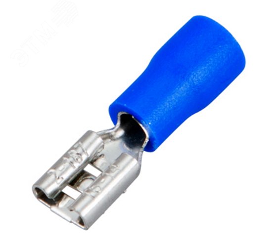 Клемма плоская изол. (гнездо) (VF 2-187(8)) 08-0432