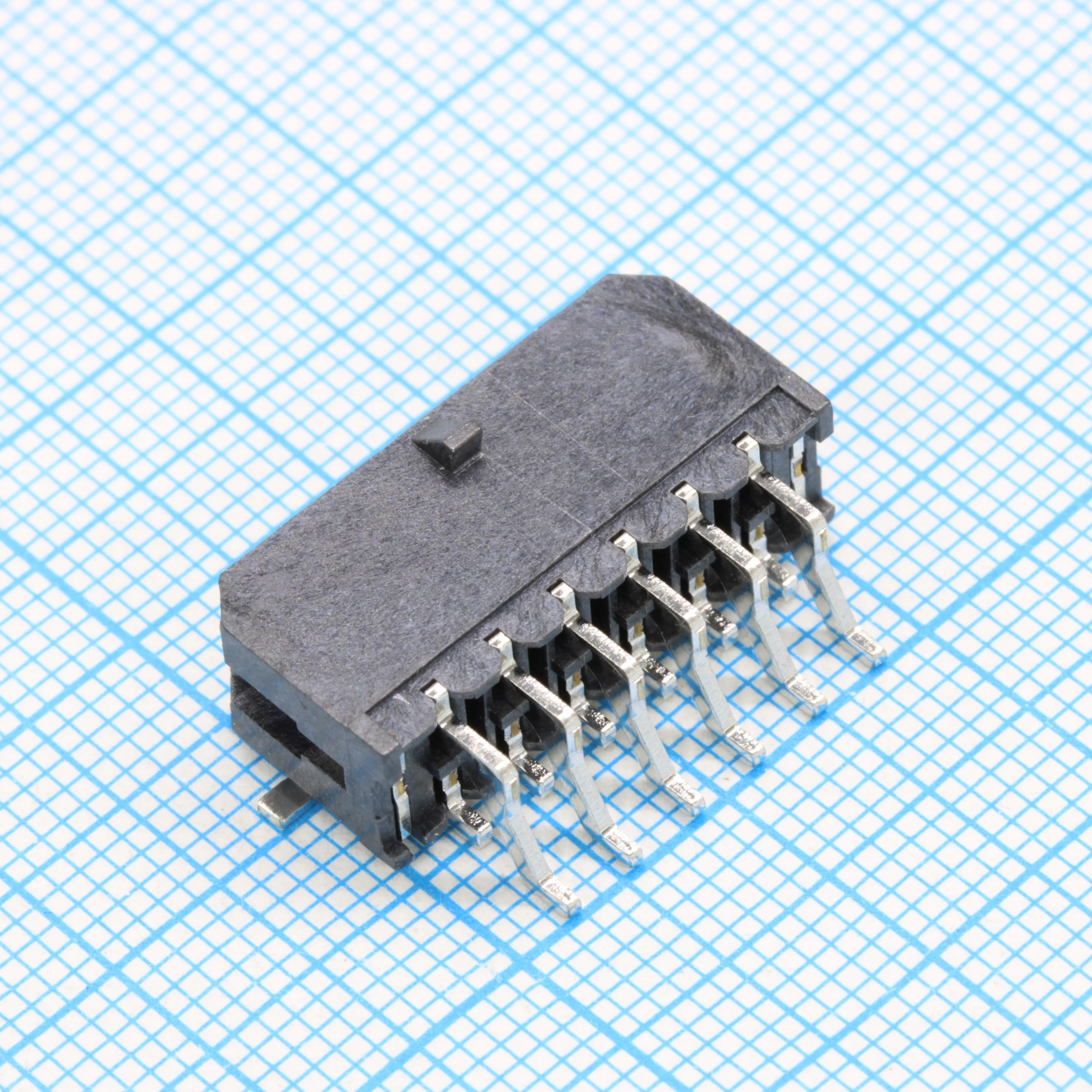DS1073-07-2X06MR6BR - Разъем штыревой двухрядный угловой (2*6) на плату SMD