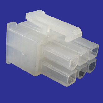 MF-2X3F+TERMINAL - Разъем питания Mini-Fit 6 контактов, гнездо на кабель, шаг 4,2мм