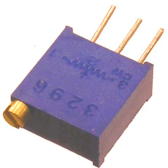 3296W 5K - Подстроечный резистор 3296W 5K, 25 оборотов