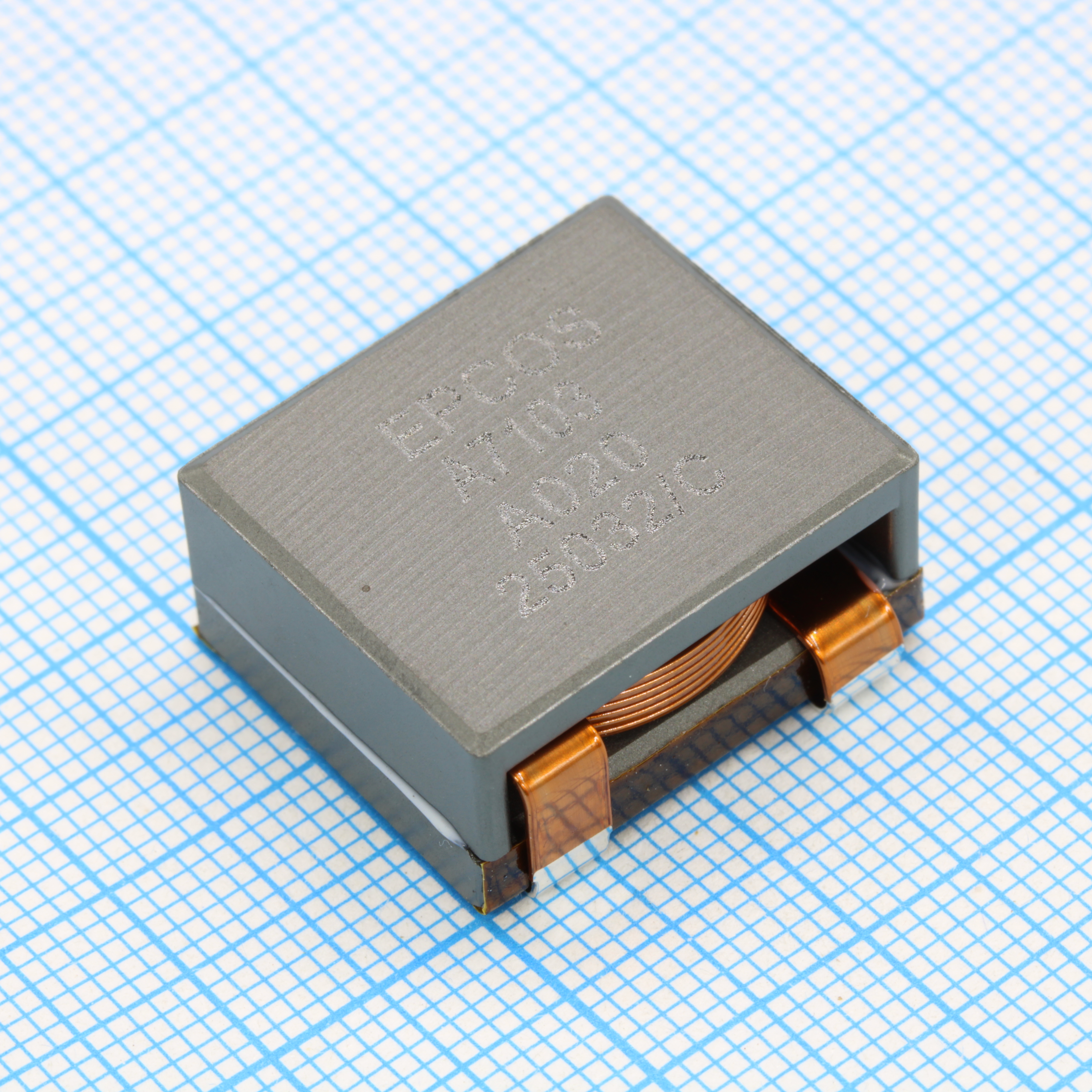 B82559A7103A020 - Силовая SMD индуктивность 10uH 18.3A 3.9мОм, экранированная, спиральная намотка плоским проводом