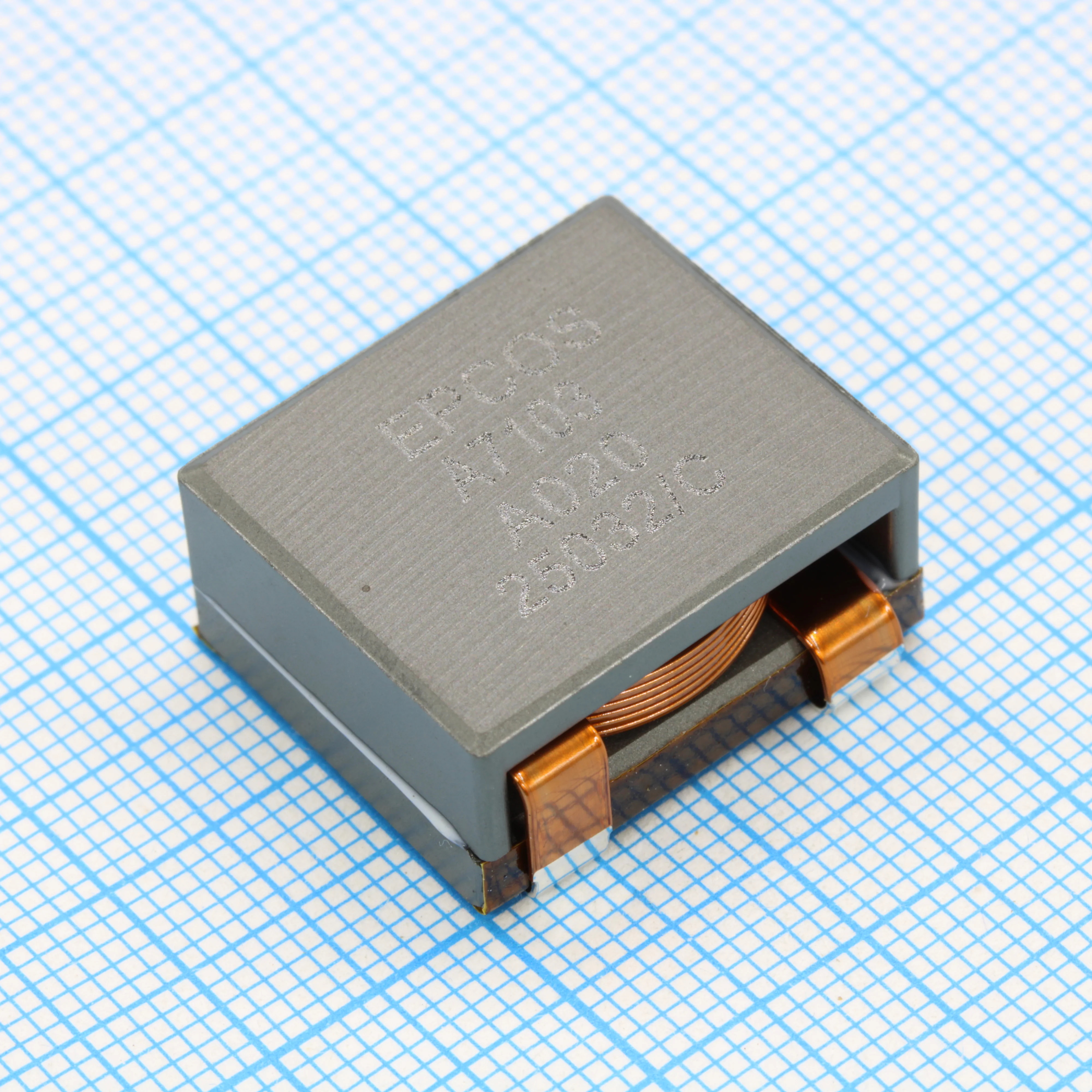 B82559A7103A020 - Силовая SMD индуктивность 10uH 18.3A 3.9мОм, экранированная, спиральная намотка плоским проводом