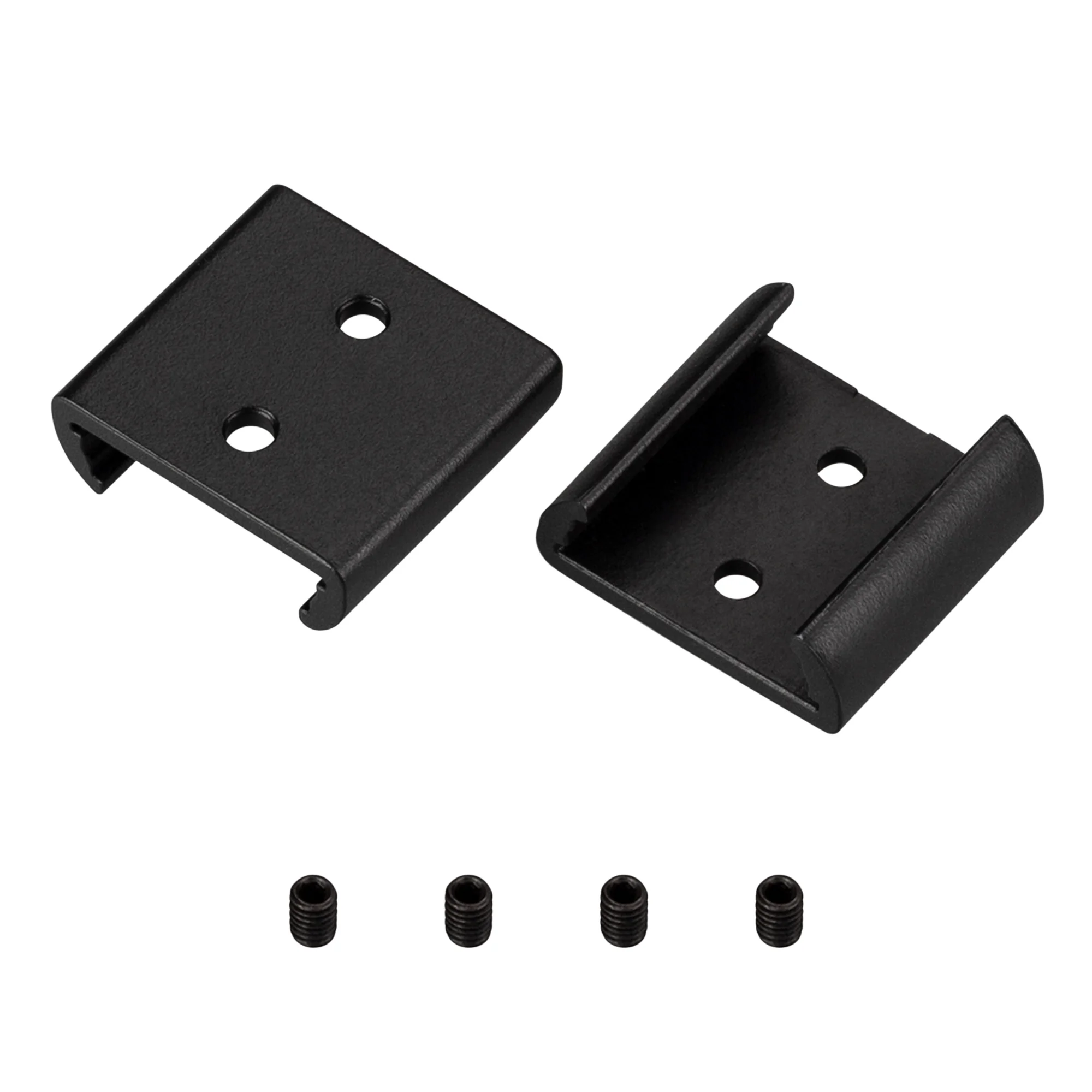 Держатель ARH-BENT-W18 BLACK 041081 - Стальной держатель для профиля ARH-BENT-W18-2000. Цвет черный. В комплекте 4 шт.