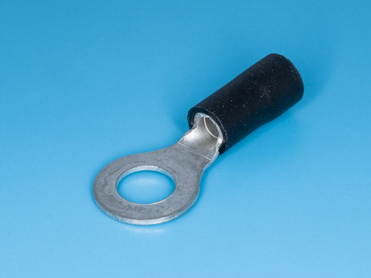 TRI-3.5-6 - Клемма тип "O" 6,4мм, на провод 2,5-4,0мм, изолированная, кратно 100шт.