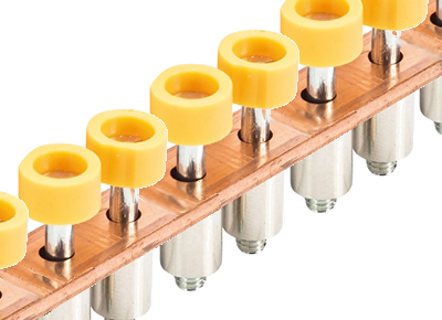 Соед. мостик IVB WK 2,5-3D- M-70 - Соединительная перемычка, винтовая, изолированная, 70 полюсов, для клемм: WK 2,5-3 D/U; WK 2,5-3 D SL