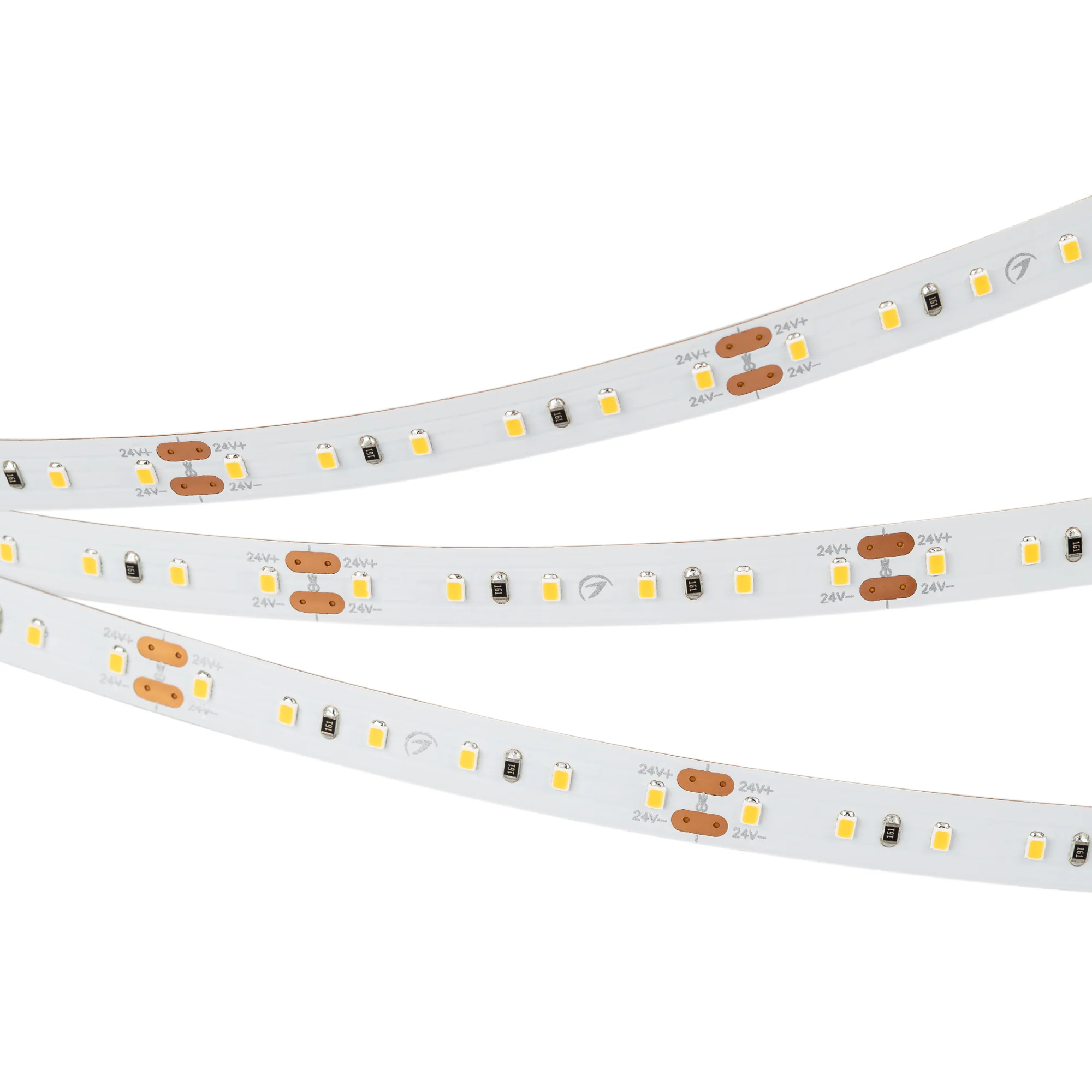 Лента MICROLED-M120-8mm 24V Day4000 (14 W/m, IP20, 2216, 5m) 024429(2) - Светодиодная гибкая лента MICROLED-M120, открытая IP20. Светодиоды 2216, 120 шт/м ( 600 шт на 5 м), белая плата 8 мм, скотч 3M. Цвет ДНЕВНОЙ 4000 K , цветопередача CRI >90 , угол 120