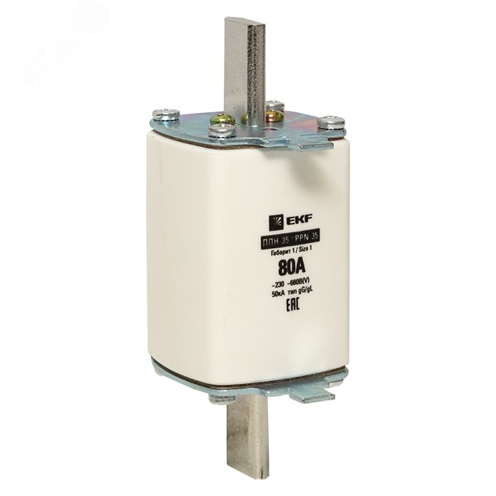 Вставка плавкая ППН-35 250/80А габарит 1 PROxima fus-35/250/80