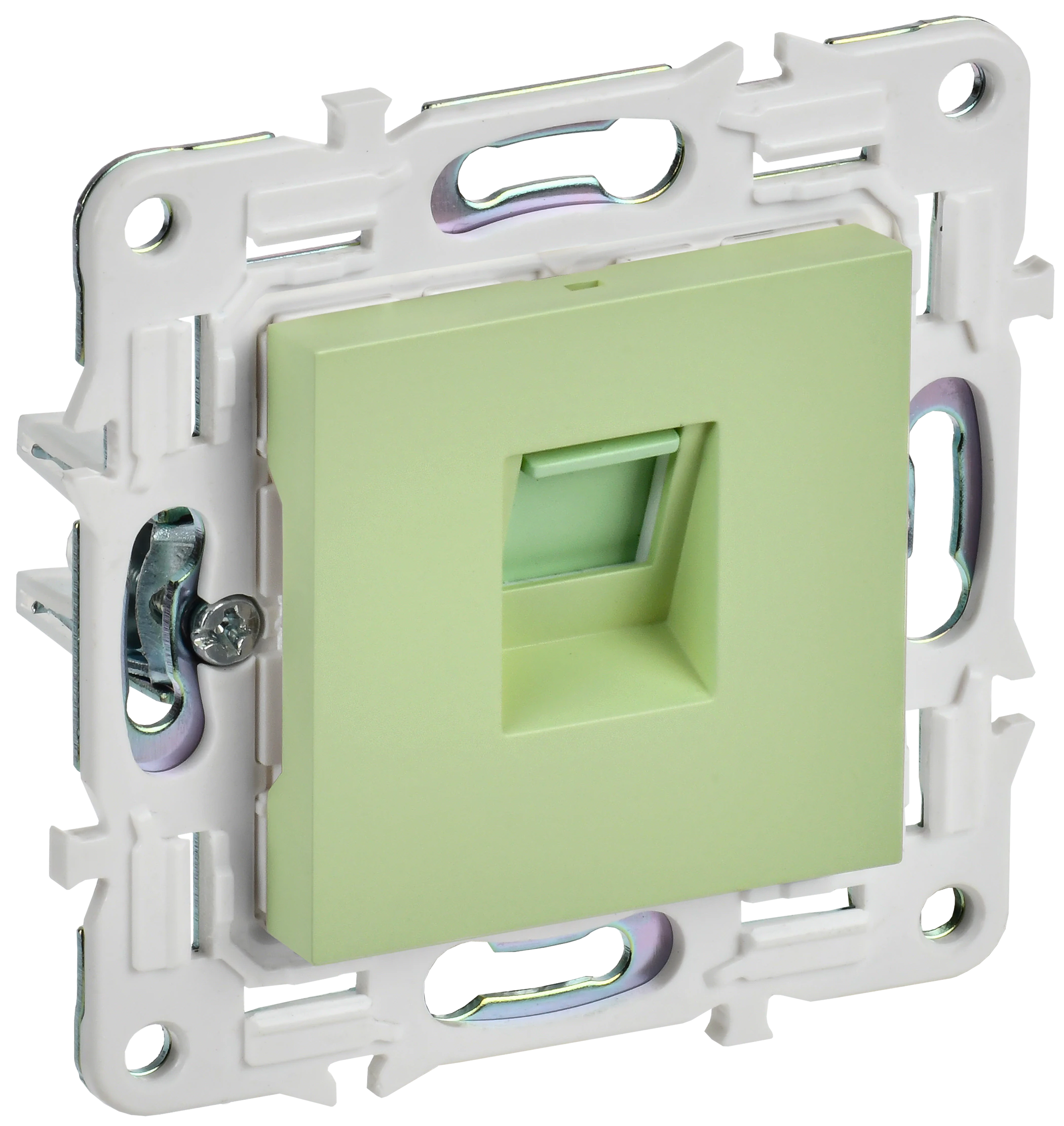 SKANDY Розетка компьютерная RJ45 кат.5E SK-K01G мятный IEK