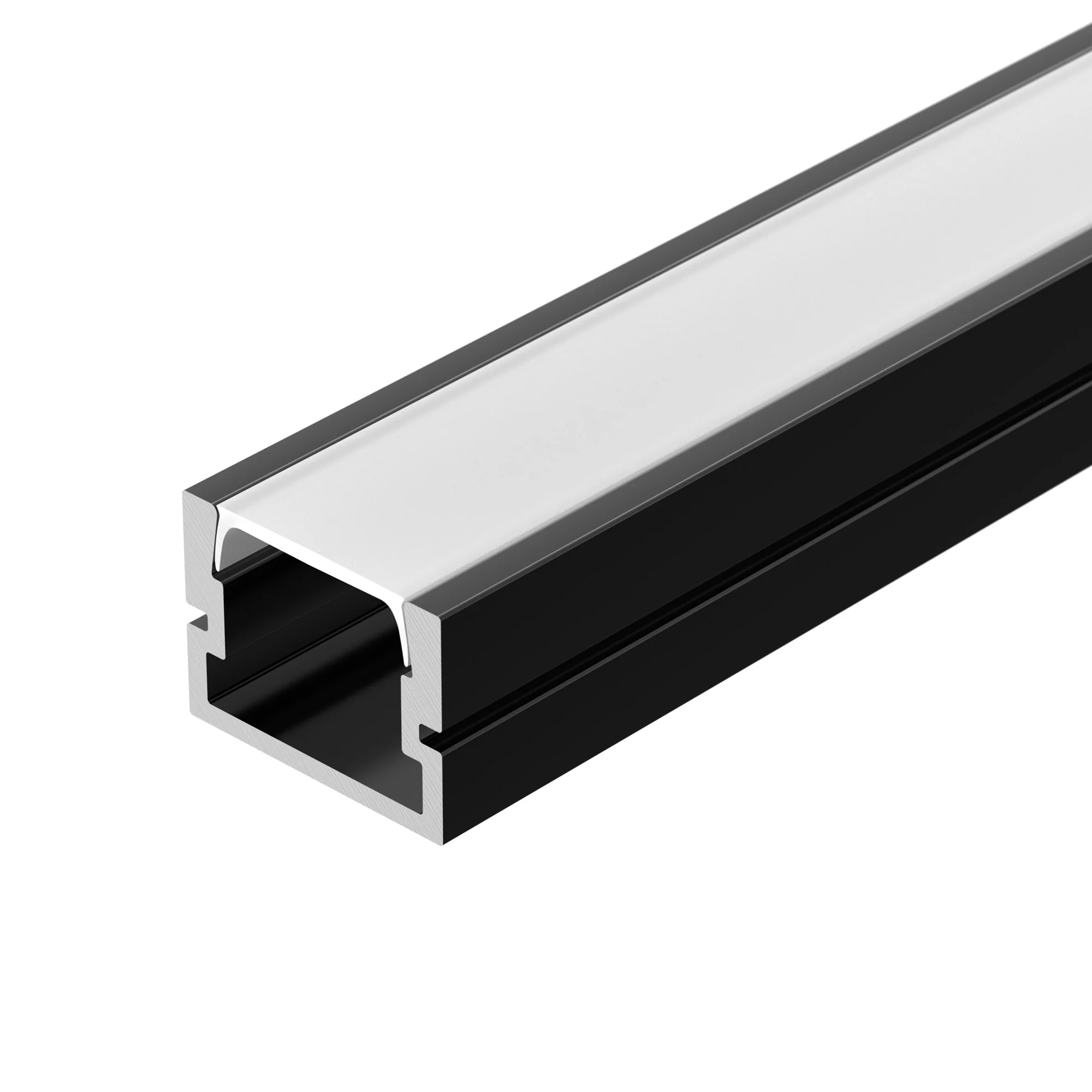 Профиль PDS-SM-3000 ANOD BLACK 037947 - Алюминиевый анодированный профиль для светодиодных лент и линеек. Габаритные размеры (LхWхH): 3000x16,2x12 мм. Ширина площадки для ленты 14 мм. Экраны, заглушки и другие аксессуары приобретаются отдельно. Цена за 1 