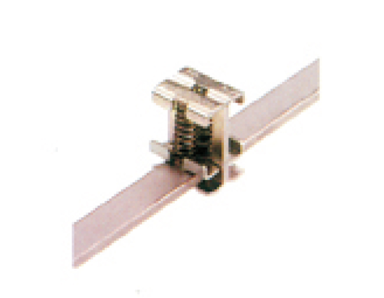Зажим кабельный UBK 2X2-6 - Зажим для подключения экранированного кабеля, для кабеля: 2-6 мм, тип монтажа: шина 3x10 мм