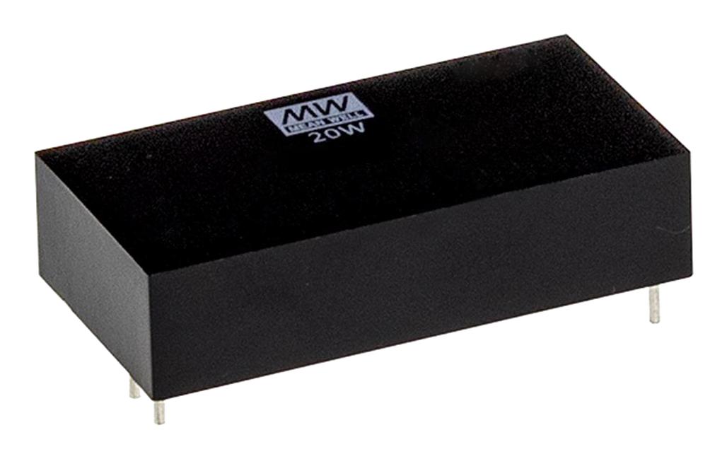 MDS20C-24 - Преобразователь DC/DC, медицинского применения, 20Вт, вход 36…75В, вых. 24В/0.833A, КПД 90%, максимальная емкостная нагрузка не более 300мкФ, изоляция 4000В AC, 2xMOPP, 2x1", -40…+90°С