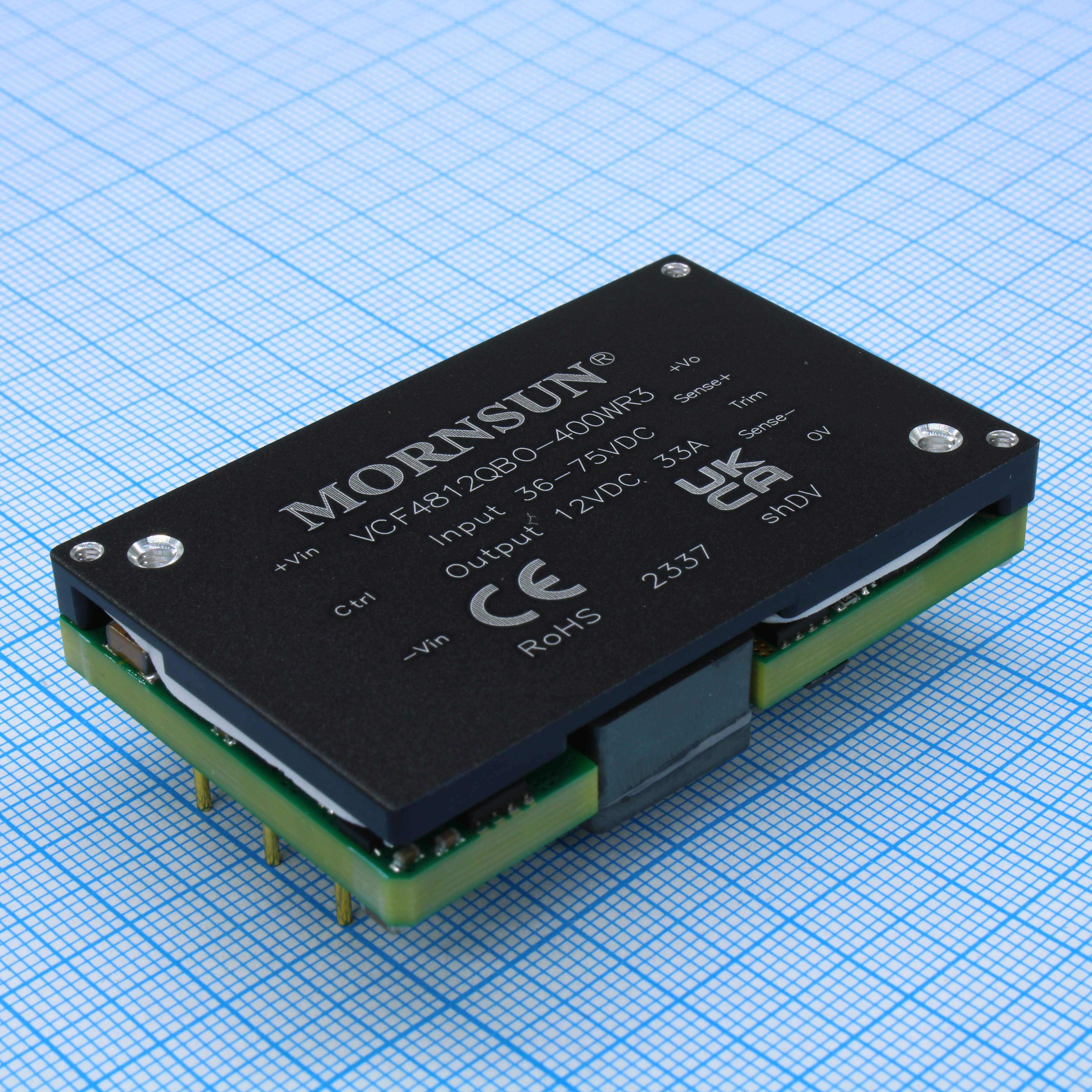 VCF4812QBO-400WR3 - Преобразователь DC/DC мощность, Вт: 400 вход 48(36...75)В выход 12В/33А изоляция 2250В