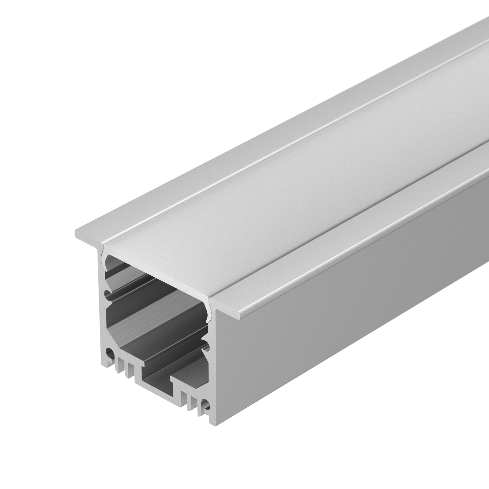 Профиль SL-LINIA49-F-3000 ANOD 036168 - Алюминиевый анодированный профиль для светодиодных лент и линеек. Габаритные размеры (LхWхH): 3000x49x32 мм, паз для установки 35 мм. Ширина площадки для ленты 23 мм. Экраны, заглушки и другие аксессуары приобретают