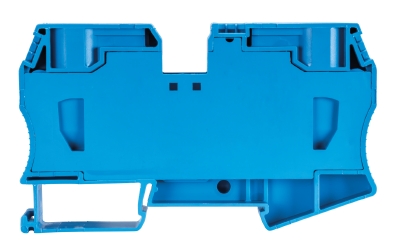 Клемма WKF 35/35 BLAU - Проходная клемма, тип фиксации провода: пружинный, номинальное сечение: 35 мм кв., 125A, 800V, ширина: 16 мм, цвет: синий, тип монтажа: DIN 35