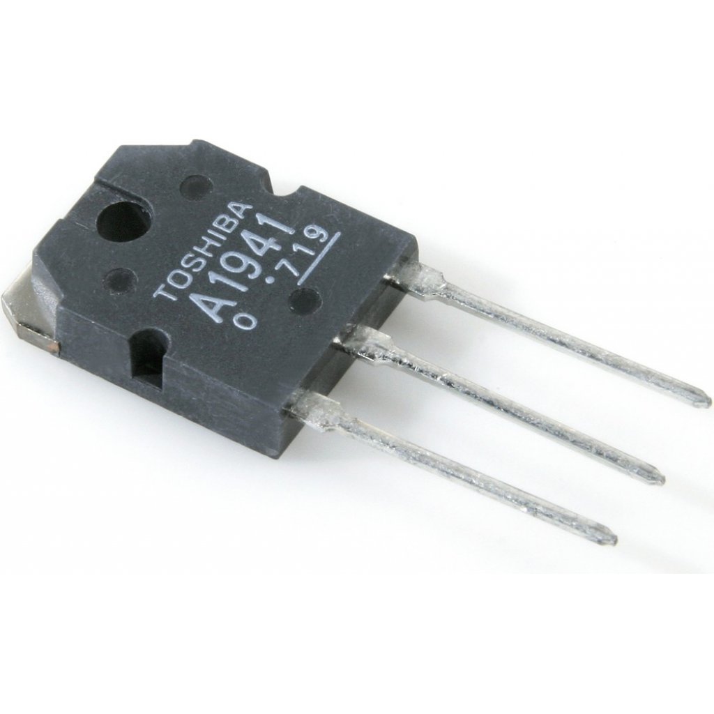 2SA1941-O - Биполярный транзистор, PNP, 140 В, 10 А, 100 Вт, (Комплементарная пара 2SC5198)