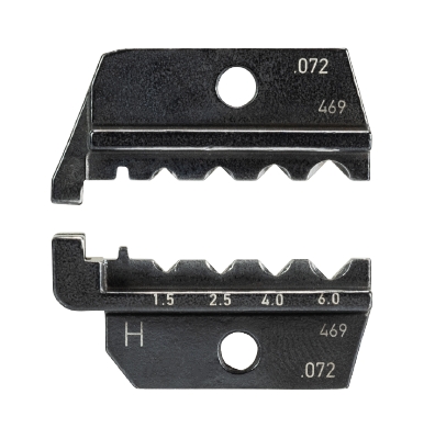 Насадка 05.502.5000.0 - Обжимные губки для опрессовки контактов серия revos, тип "H", используются совместно с 95.101.0800.0