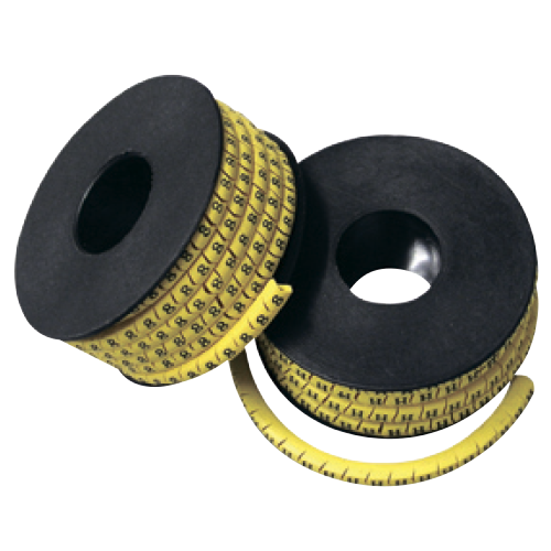 Маркер кабельный ЕС-2 с симв. "L", 200153/L - Маркер кабельный EC-2, на кабель 4.0 мм кв., нанесенный символ L, в упаковке 500 штук