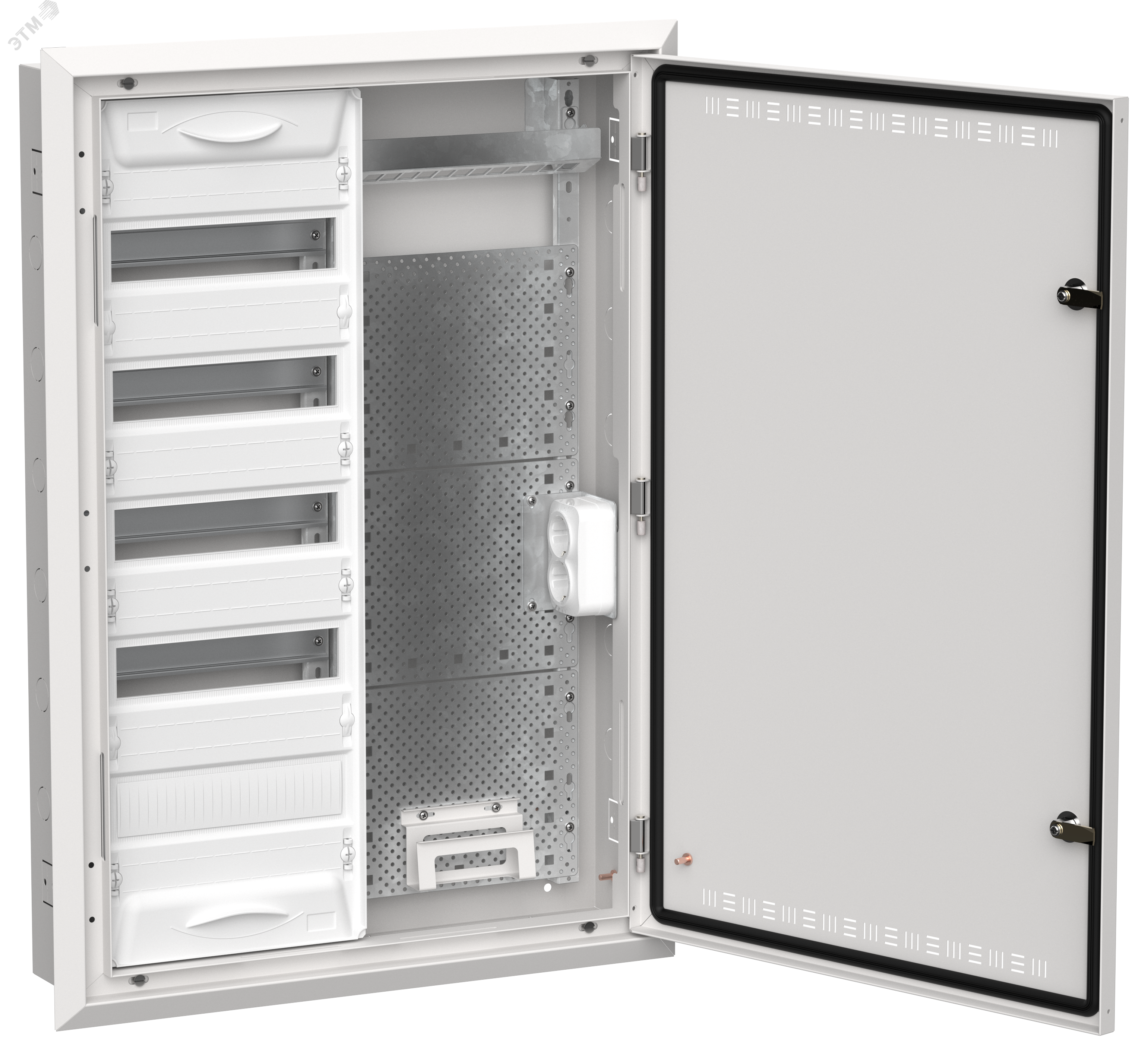TITAN 5 Корпус комбинированный ЩРв-60 (2х60) белый IEK TI5-51-V-2X060-30