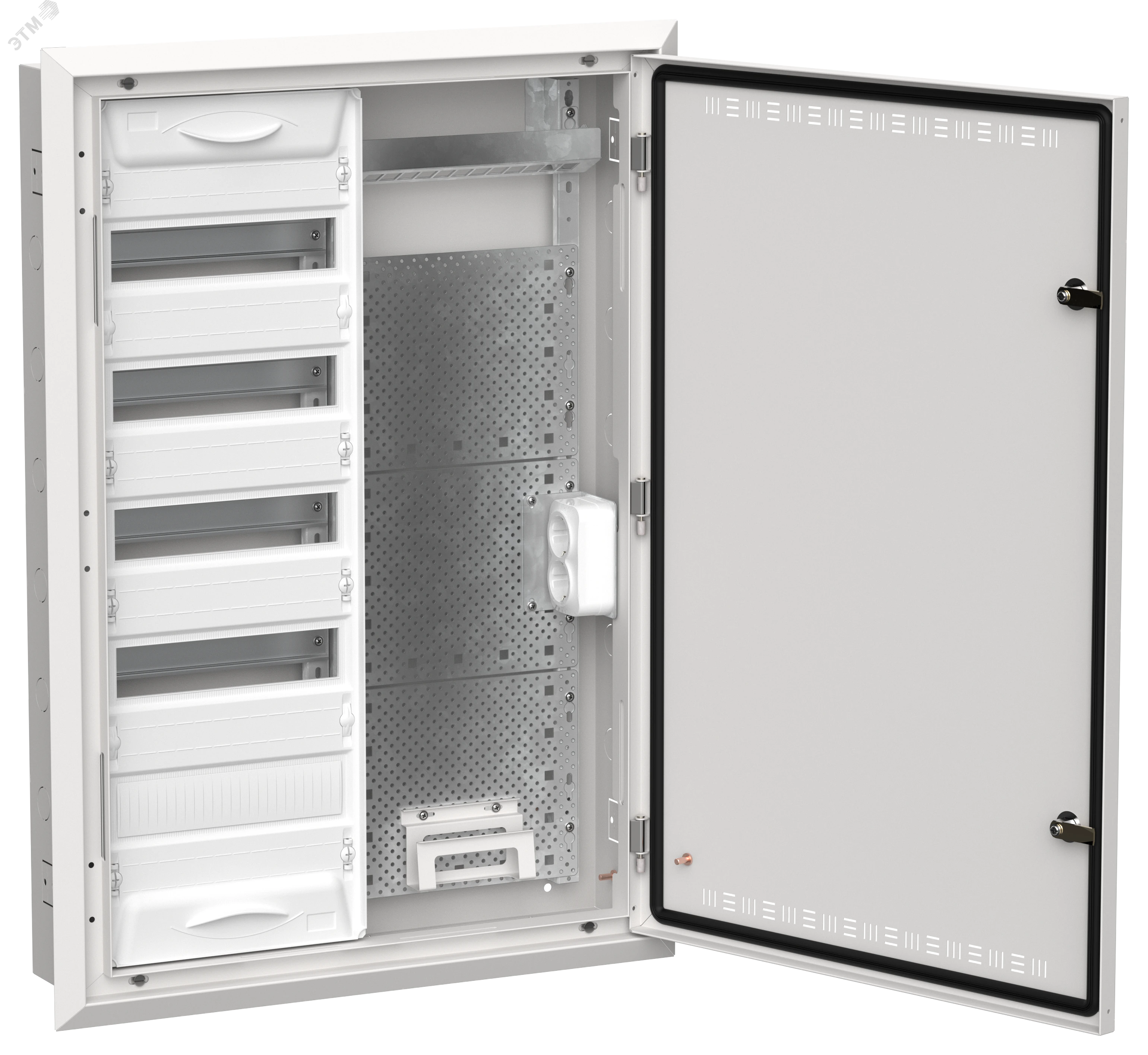 TITAN 5 Корпус комбинированный ЩРв-60 (2х60) белый IEK TI5-51-V-2X060-30