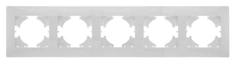 Рамка 5-м Bravo бел. С1050-001