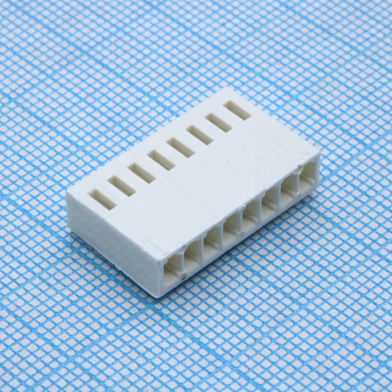 L-KLS1-2.54-08-H - Розетка на кабель c контактами 2.54мм