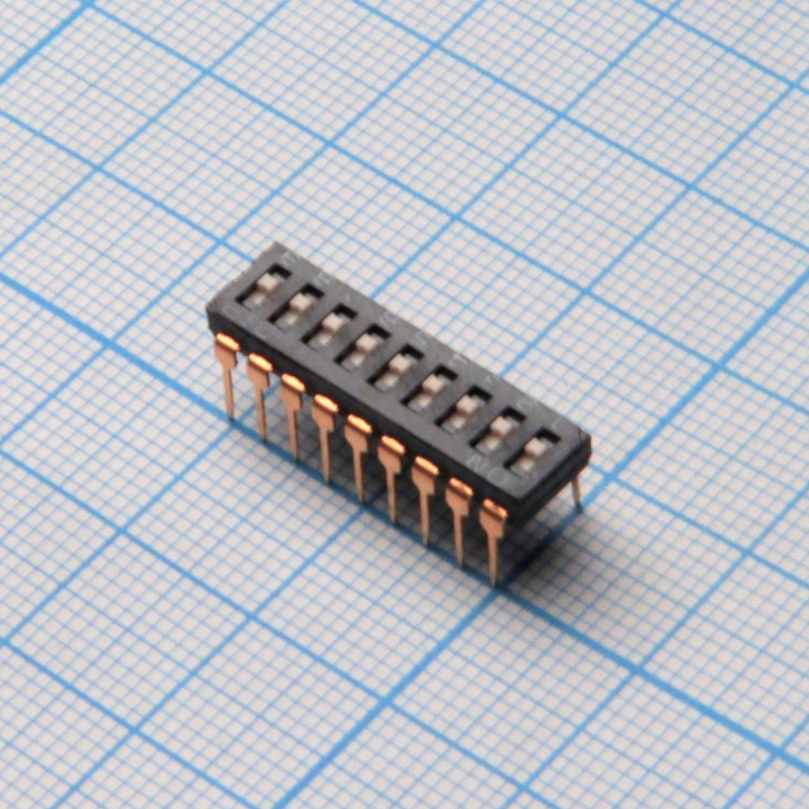 NDIR-09H-V - Движковые переключатели