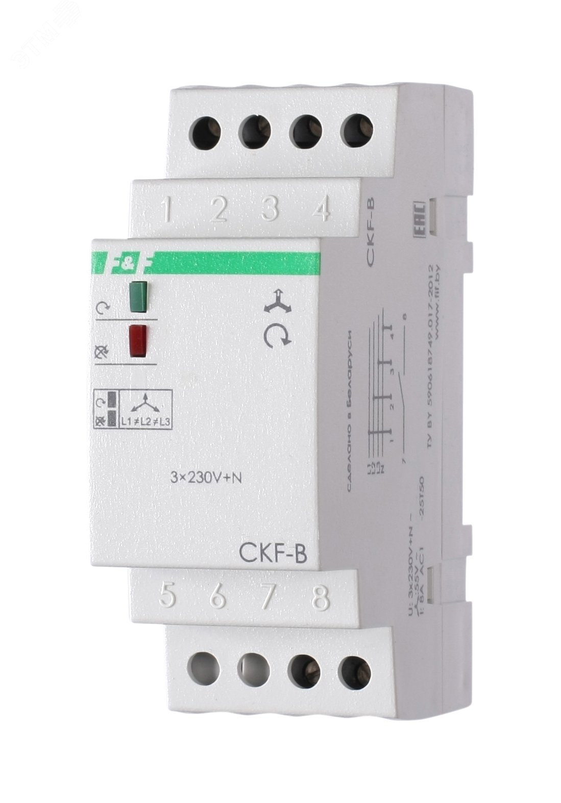 Реле контроля фаз CKF-B EA04.002.002