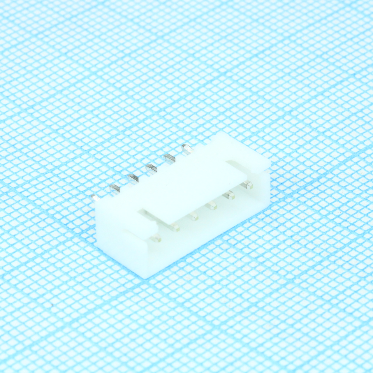 B6B-XH-A (LF)(SN) - Серия XH. Корпус разъема - вилка на плату 6 контактов, шаг 2.5мм