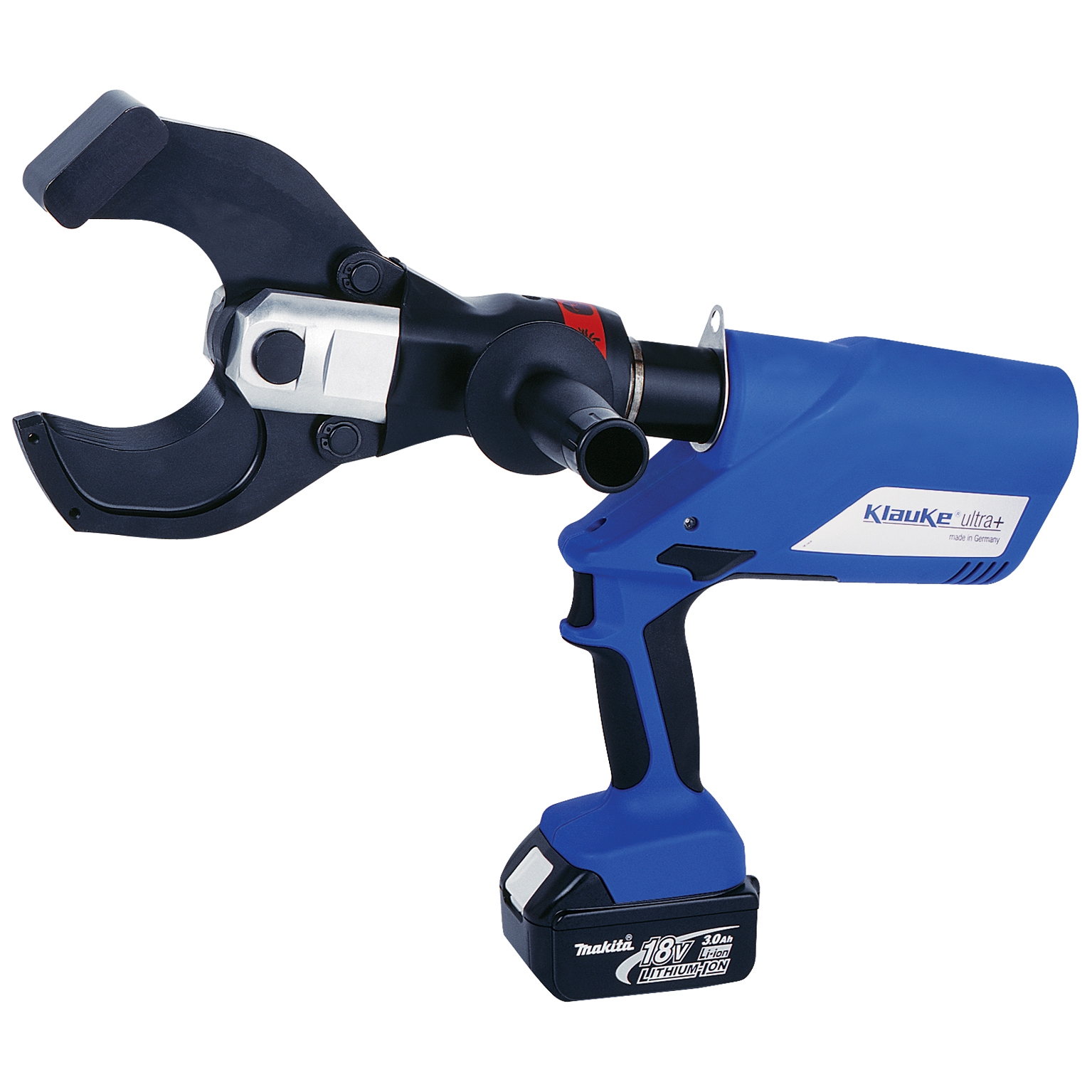 klkES85L - Электрогидравл. аккум. кабелерез Klauke-Ultra+ ( для Cu- и Al- кабеля диам. до 85 мм, голова открытого типа)