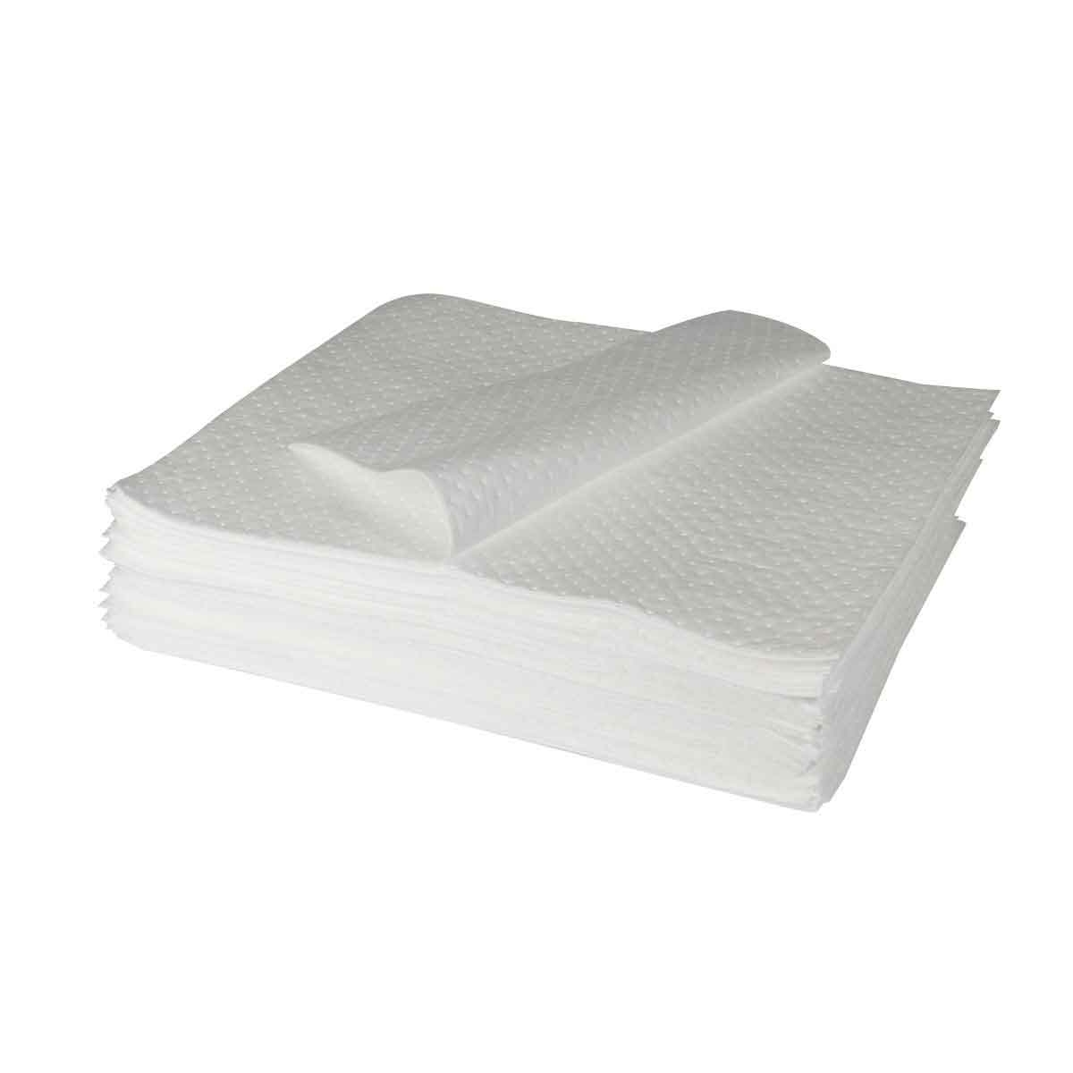 spc813740 - SPC50-E Масловпитывающие салфетки, 84 см x 100 см. Большой емкости, с перфорационной линией, нетканые. Упак 50 шт на 230 л